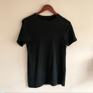 Plain All Black Tee